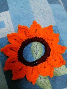 Sunflower Hair Tie