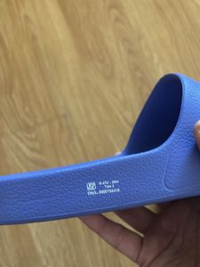 Adidas Unisex AQUO Blue Slides