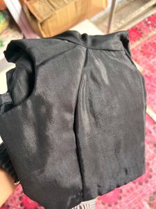 Black Backless Blouse