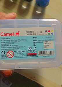 ( 2 Item Combo ) Rubic Cube &amp; Camel Poster Colours