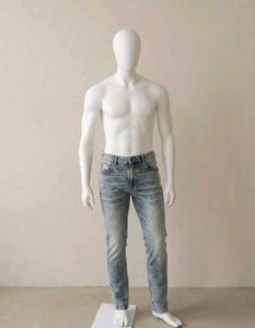 Men's Slim Fit Washed Jeans