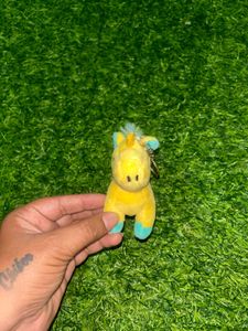 Cute Unicorn Plush Keychain