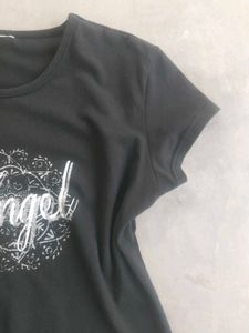 black print top women