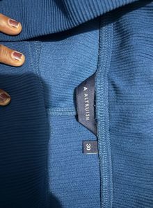 Bootcut blue Flared Pants with Top