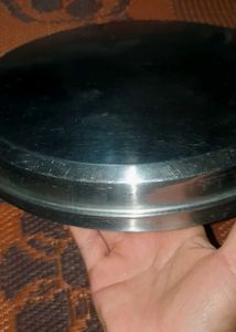 Set of 4 Stainless Steel Plates big size thali