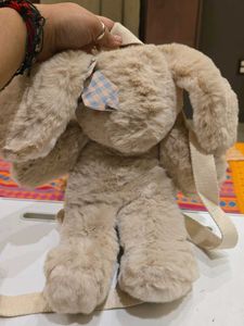 Cute Plush Bunny Backpack