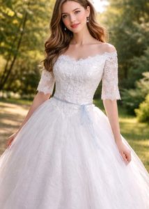 Elegant White Bridal Lehenga