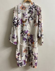 Floral shrug