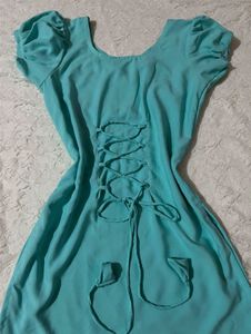 Desi puff sleeve short kurti