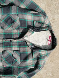 Vans fleece lined plaided shirt.