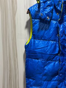 New Balance Sleeveless Hooded Puffer Jacket