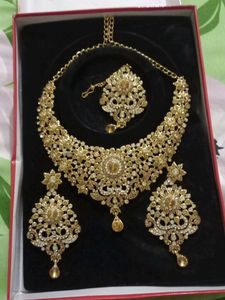Set Party Were Gold Polish Dimand Work