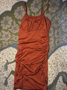 Ruched Bodycon Mini Dress