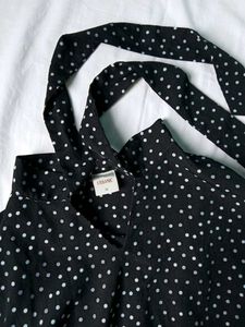 URBANIC Chic Polka Dot Maxi Dress