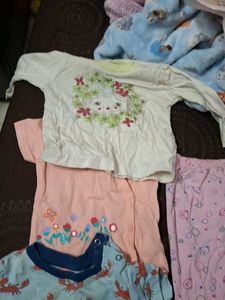 donate 3+5+1 =8 branded Baby Clothes  - Mixed Lot