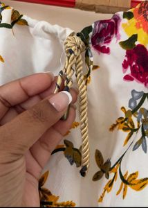 Floral Halter Neck Dress