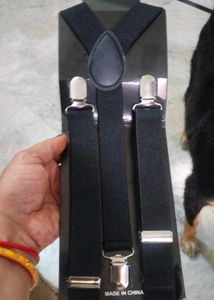 Kid Black Suspenders