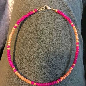 Beaded Anklet Set