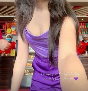 h&amp;m purple crop top