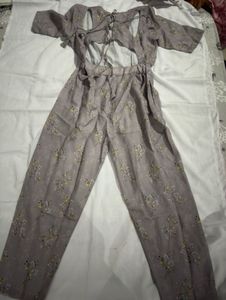 Floral Print Jumpsuit