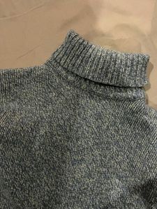 Cozy Grey Turtleneck Sweater