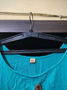 Beautiful Teal Anarkali kurta