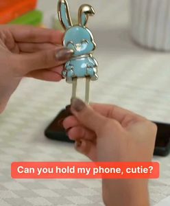 Cute Bunny Phone Stand Holder