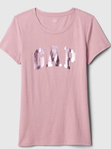 women brand print slim cfit crew neck T-shirt