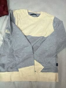 Color Block Crew Neck Sweatshirt