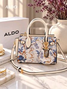 ALDO Evililya Floral Printed Medium Structured Han