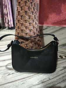 Miraggio Black Shoulder Bag