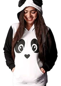 New Cute Panda Hoodie(FREE HAIR BOW)