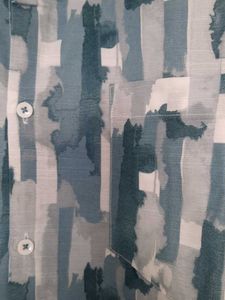 Blue Patterned Shirt