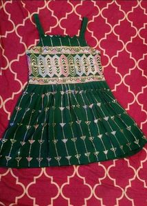 Emerald Green Embellished Dress