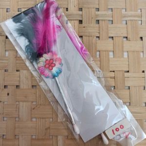 Feather &amp; Flower Tilak Applicator (2)
