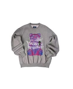 Annot Abstract Grey Sweatshirt