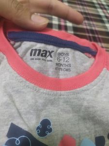 2 Half sets And 1 Max T Shirt