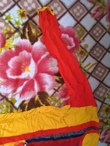 Stylish Yellow &amp; Orange Kurta
