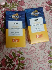 Aqualogica Tinted Sunscreen Pick one in 450rs