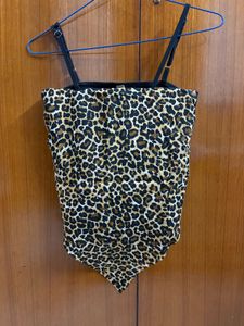 Leopard Print Cami Top