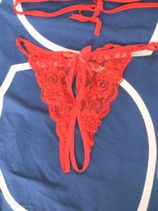 Red Lace Lingerie Set