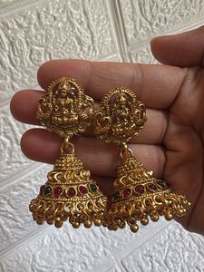 Elegant Gold Peacock Pendant Necklace &amp; Earrings