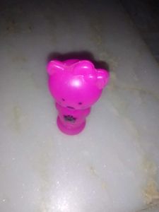 Pink Cat Toy Figure