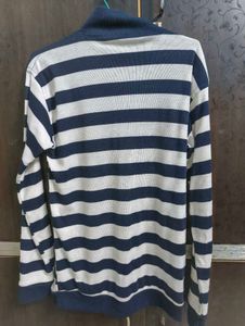 Men's Striped Pullover Sweatshirt