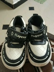 Stylish Black & White Sneakers for Kids