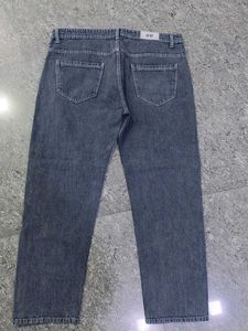 Classic Grey Wash Denim Jeans