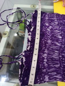 Purple Tie-Strap Sundress