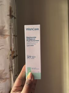 WishCare Niacinamide Oil Balance Fluid Sunscreen