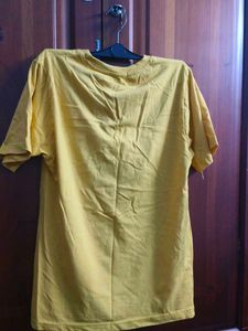Yellow Graphic Print T-Shirt