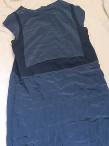 Tommy Hilfiger Elegant Blue Tunic Dress